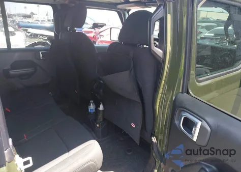 2021 Jeep Wrangler Unlimited Sport S 4X4 из США, поврежденный, VIN 1C4HJXDG7MW856138